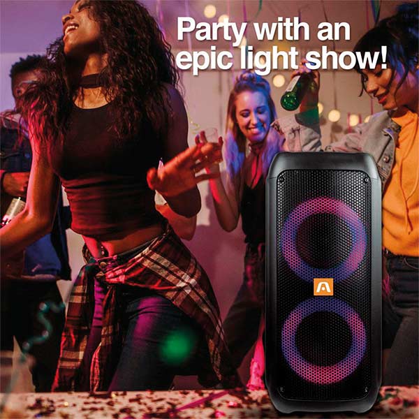 Parlante Bluetooth LED 70,000W Karaoke SP-4060BK A