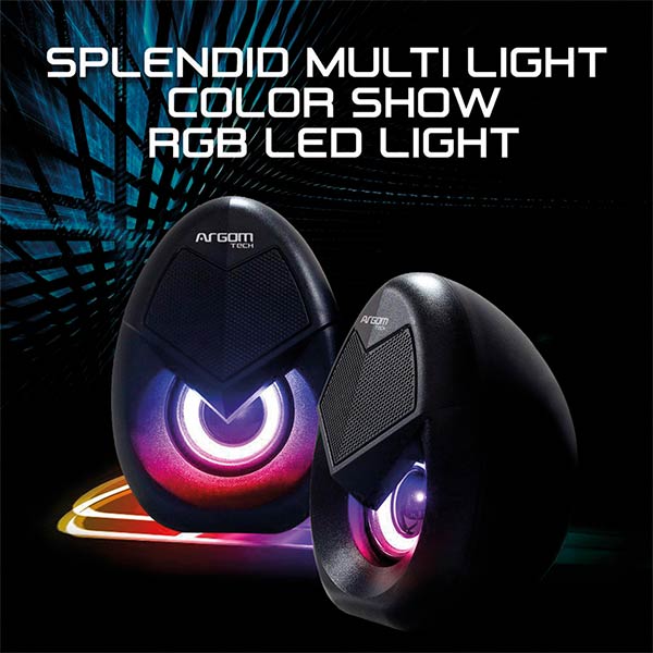 Parlante Bluetooth LED Gaming SP-1062 Argom