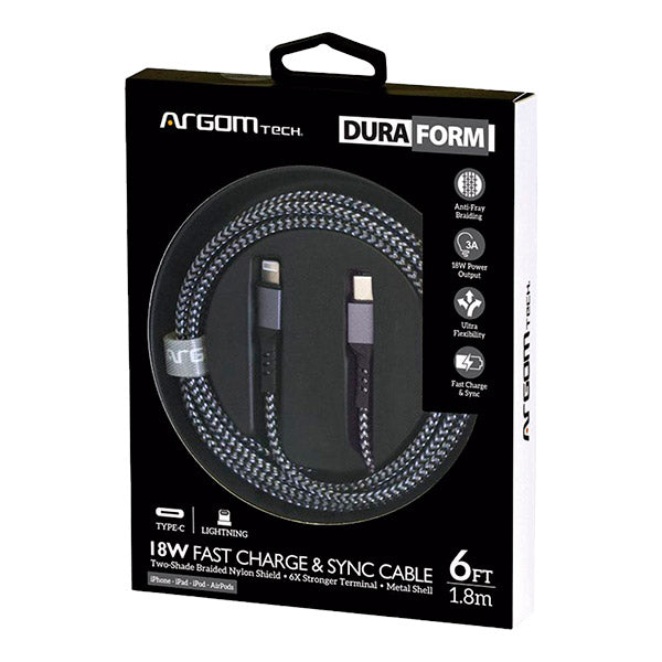 Cable tipo C a Lightning CB-0024BK Argom