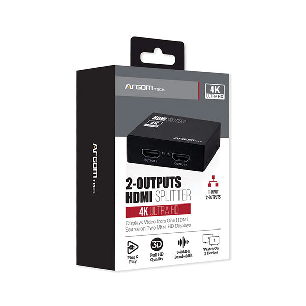 Divisor HDMI 2 canales Argom