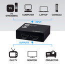 Argom Divisor HDMI 2 canales negro