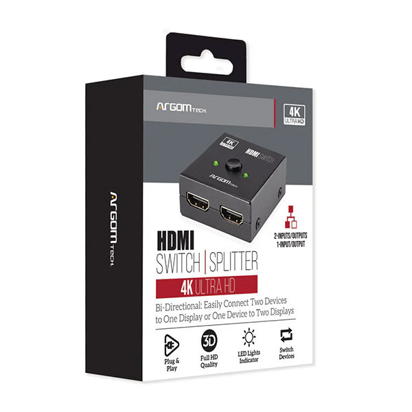 Divisor HDMI 2 en 1 Argom