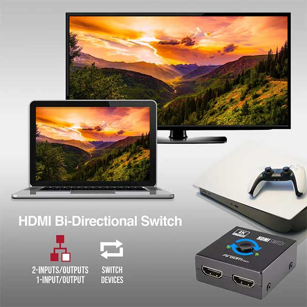 Divisor HDMI 2 en 1 Argom