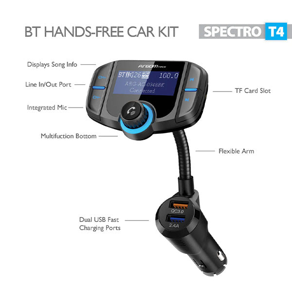 Kit manos libres para carro Argom