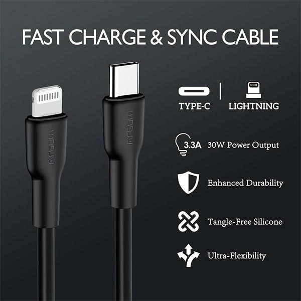 Cable tipo C a Lightning Argom