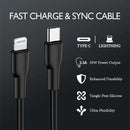 Argom Cable tipo C a Lightning blanco