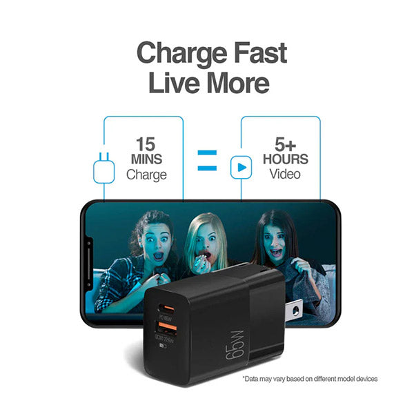 Cargador doble puerto Argom