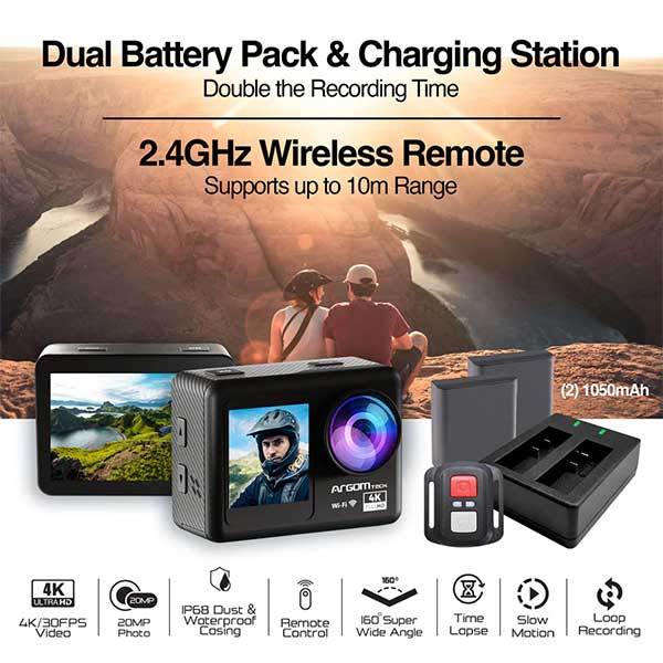 Camara acción Argom