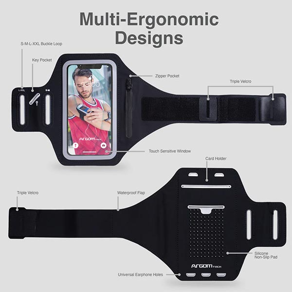 Brazalete deportivo para celular Argom