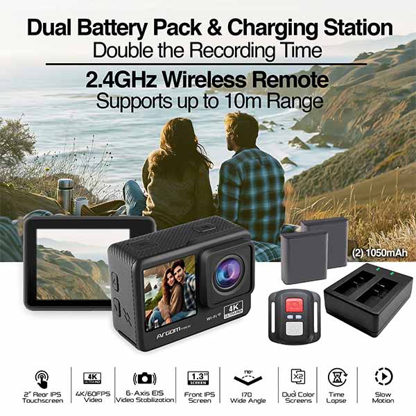 Camara acción Argom