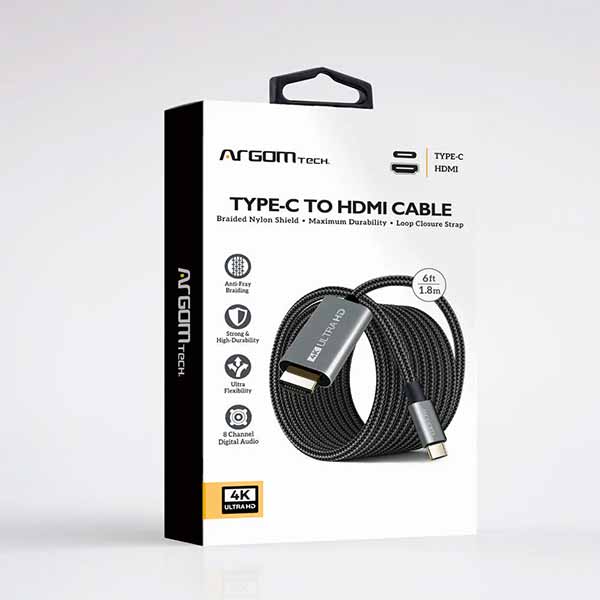 Cable tipo C a HDMI Argom