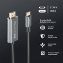 Argom Cable tipo C a HDMI negro