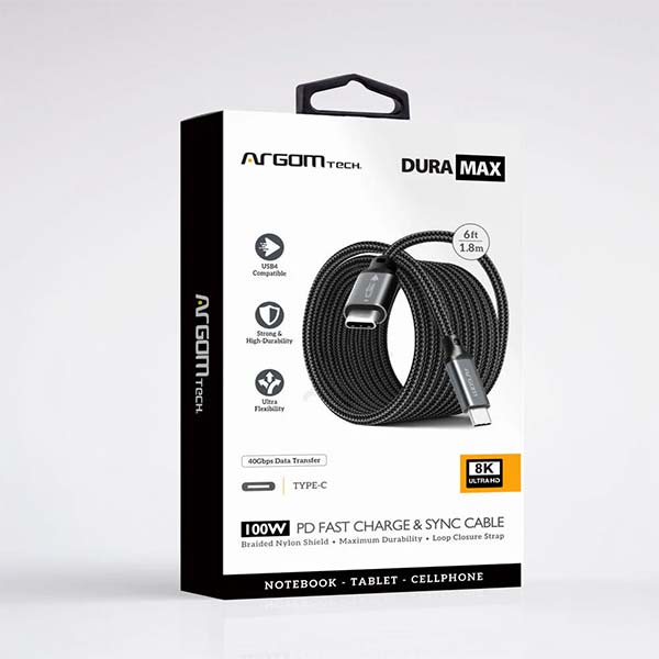 Cable tipo C a tipo C Argom