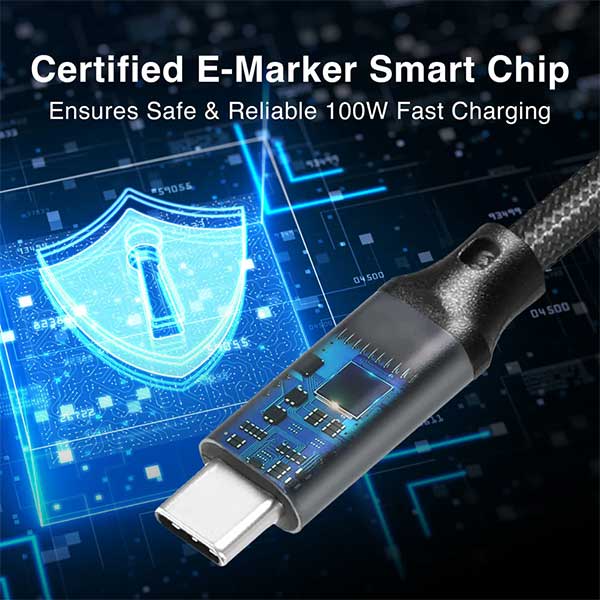 Cable tipo C a tipo C Argom