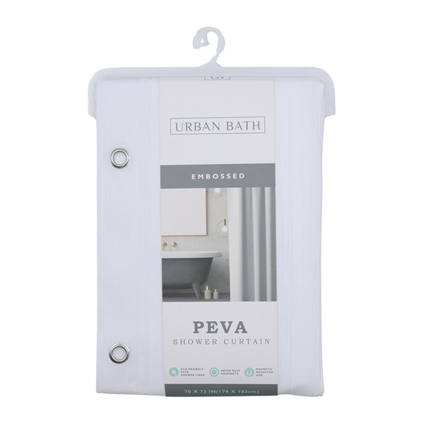 Cortina para baño blanco