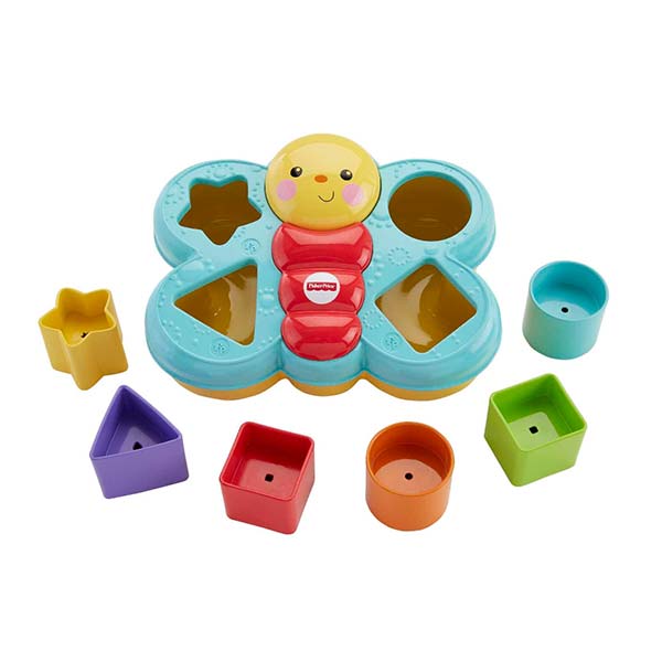 Fisher-Price Mariposa de bloques divertidos