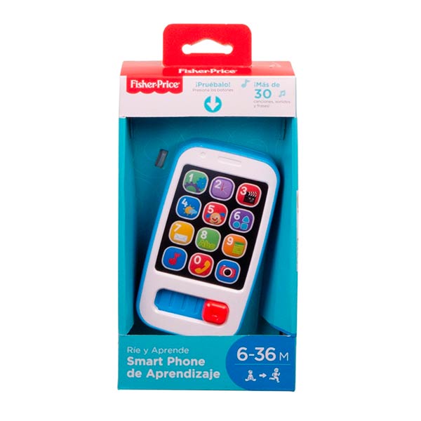 Fisher-Price Smartphone de aprendizaje azul