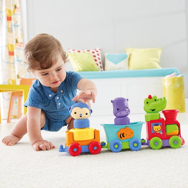 Fisher-Price Silly safari tren animales divertidos