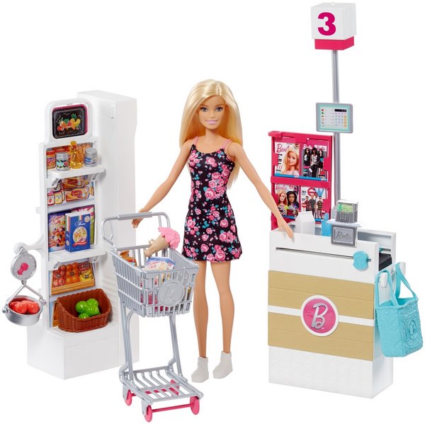 Barbie Playset supermercado