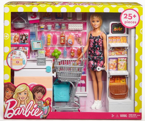 Barbie Playset supermercado