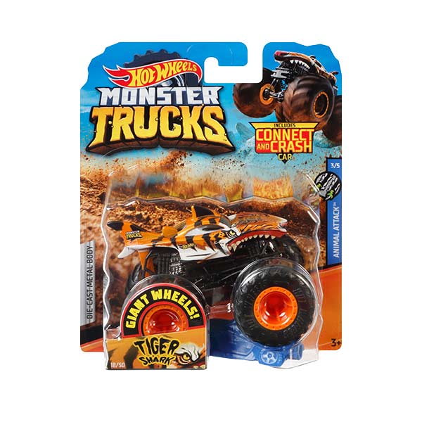 Hot Wheels Monster Trucks, Escala 1:64