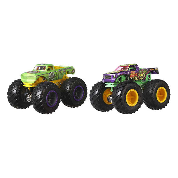 Hot Wheels Monster Trucks, 2-Pack 1:64 surtido