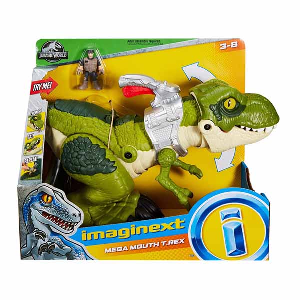 Imaginext t-rex mordida feroz