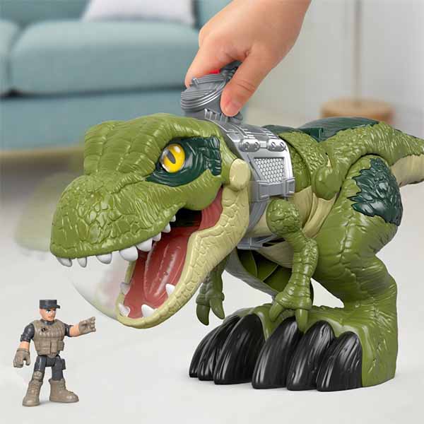 Imaginext t-rex mordida feroz