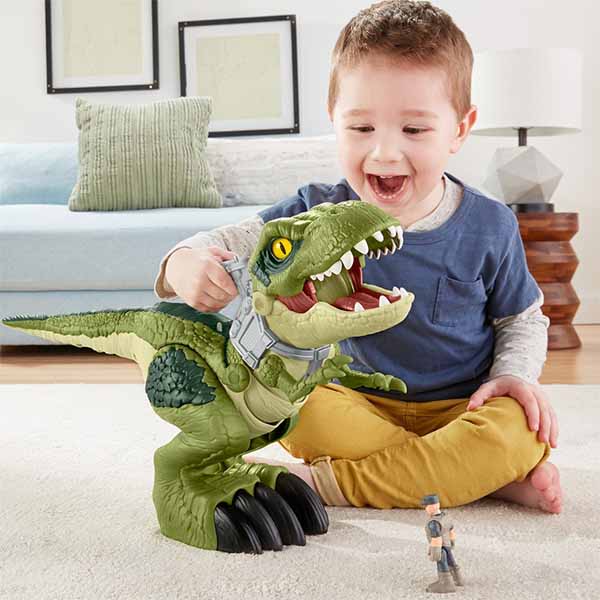 Imaginext t-rex mordida feroz