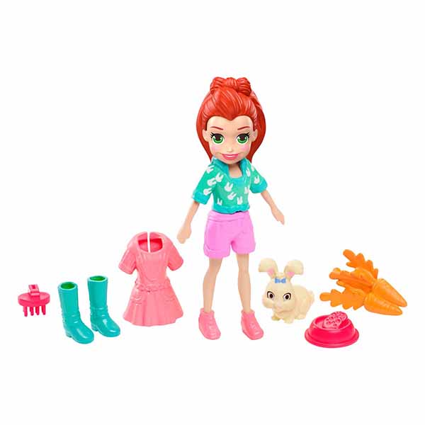 Polly Pocket muñeca Lila y bonita