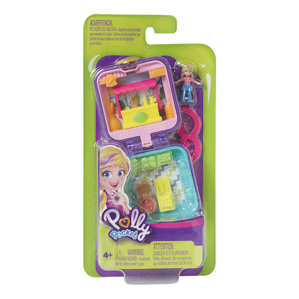 Polly pocket! Set juego diversión en el mercadito