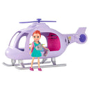 Polly Pocket superhelicóptero de viaje