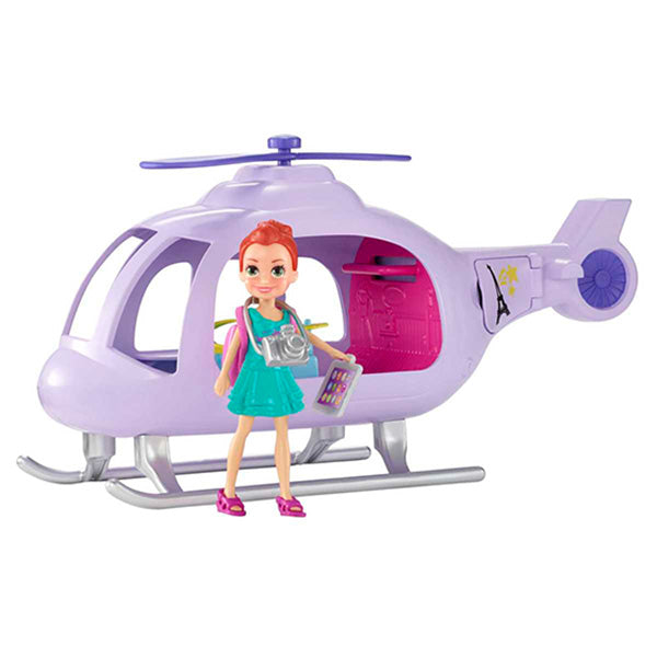 Polly Pocket superhelicóptero de viaje