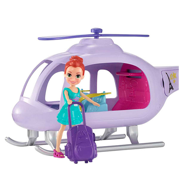 Polly Pocket superhelicóptero de viaje