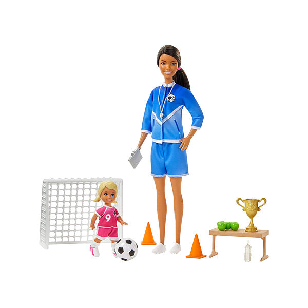 Barbie Entrenadoras de fútbol surt