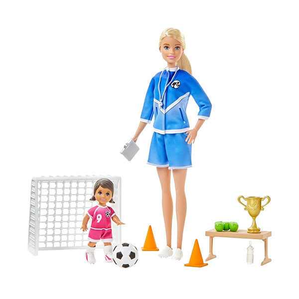 Barbie Careers, Entrenadoras de futbol surtido