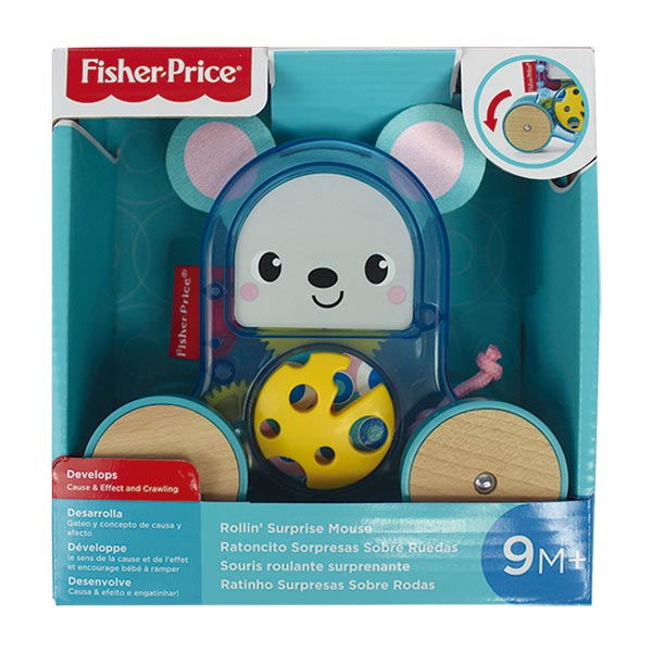Fisher-Price Animalito sobre ruedas surt