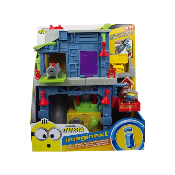 Imaginext minions laboratorio de gru Fisher price