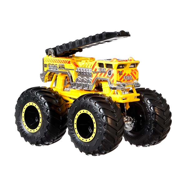 Hot Wheels truck & car 1:64 Monster Trucks