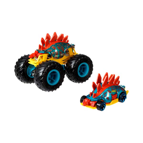 Hot Wheels truck & car 1:64 Monster Trucks