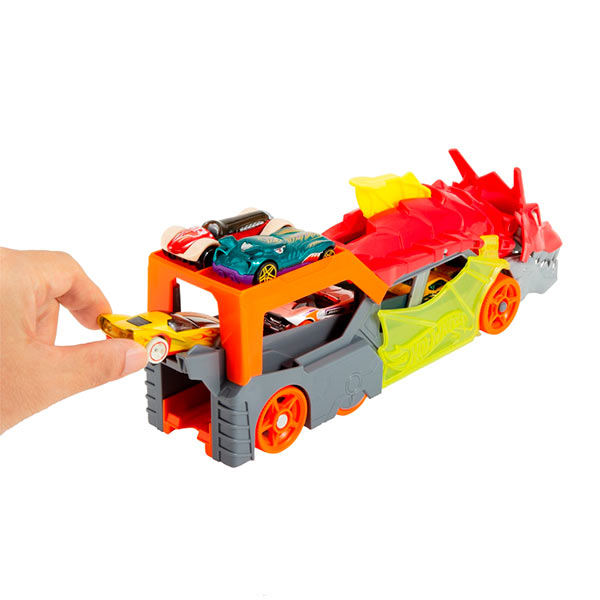 Hot Wheels City Remolque de Dragón