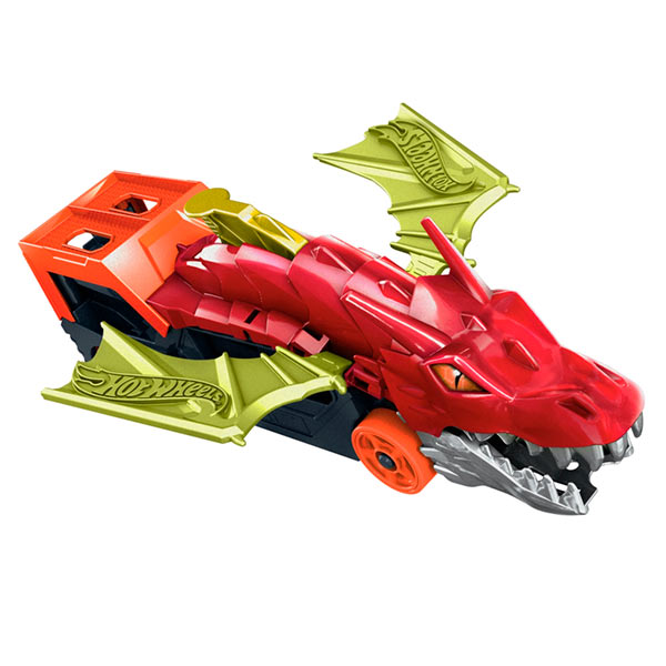 Hot Wheels City Remolque de Dragón
