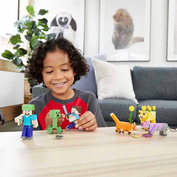 Minecraft Figura 3.25" con crafting surt