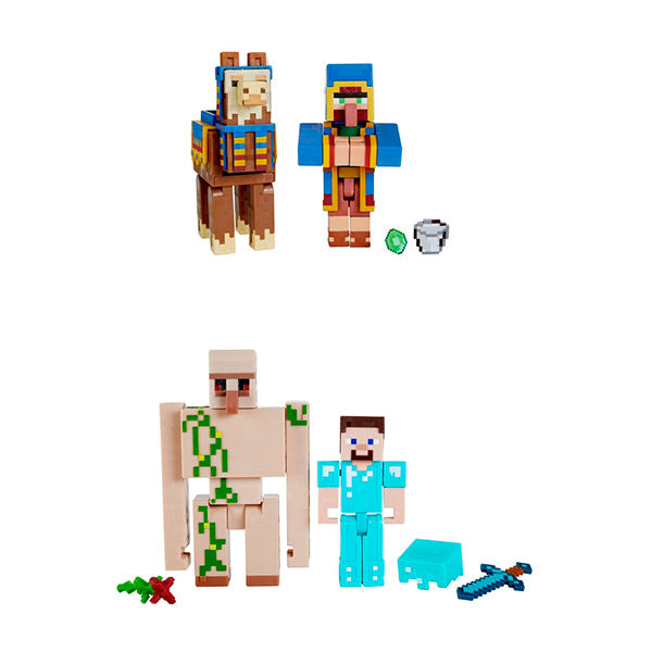 Minecraft Vanilla Minecraft Core 3.25" 2-pack