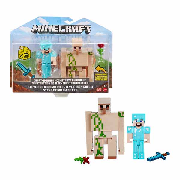 Minecraft Vanilla Minecraft Core 3.25" 2-pack