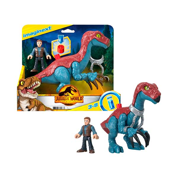 Imaginext Therizinosaurus & Owen Jurassic World