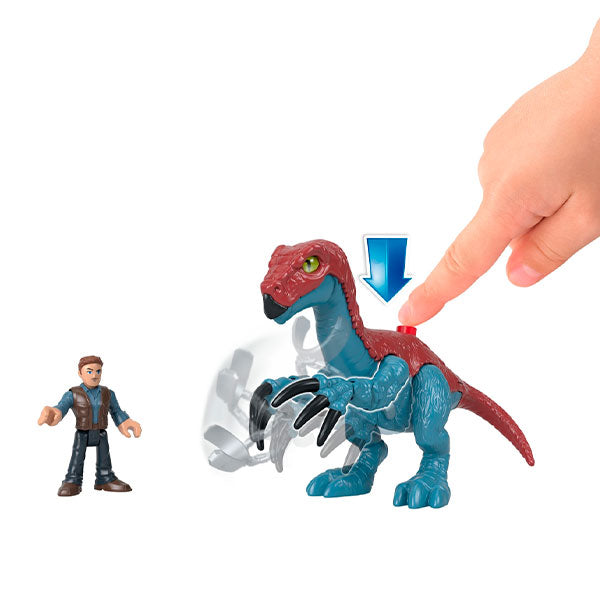 Imaginext Therizinosaurus & Owen Jurassic World