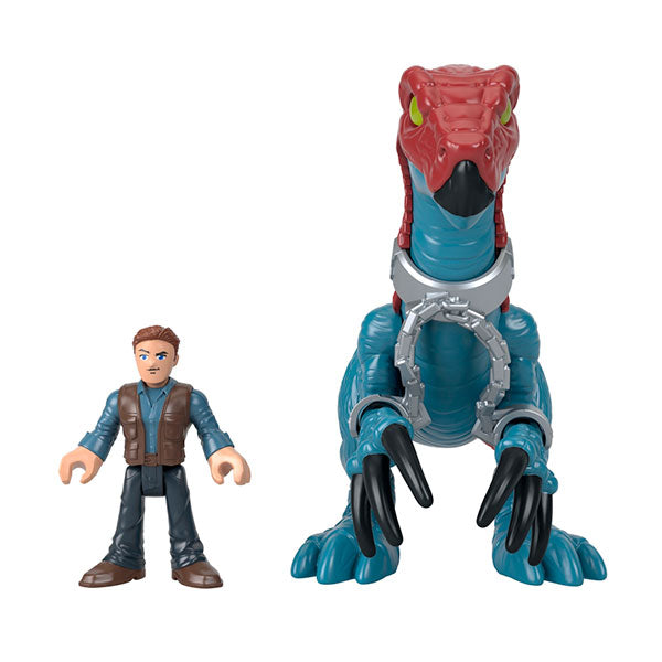 Imaginext Therizinosaurus & Owen Jurassic World