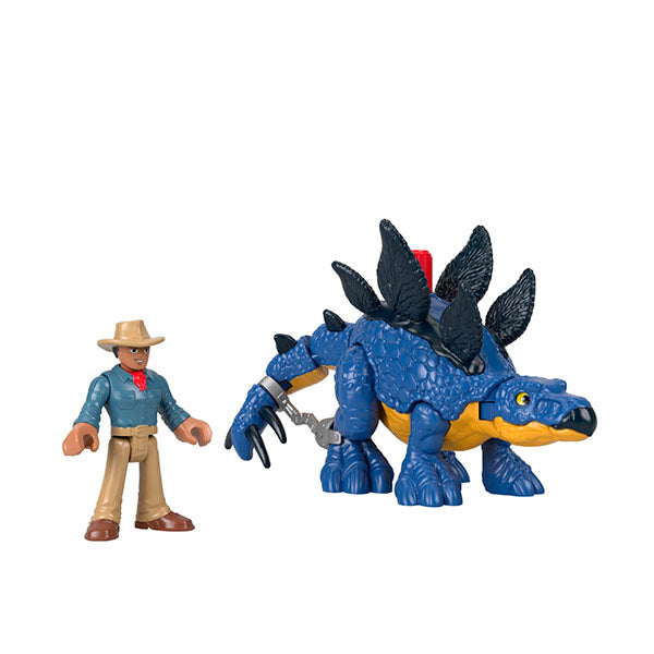 Imaginext Stegosaurus & Dr. Grant Jurassic World