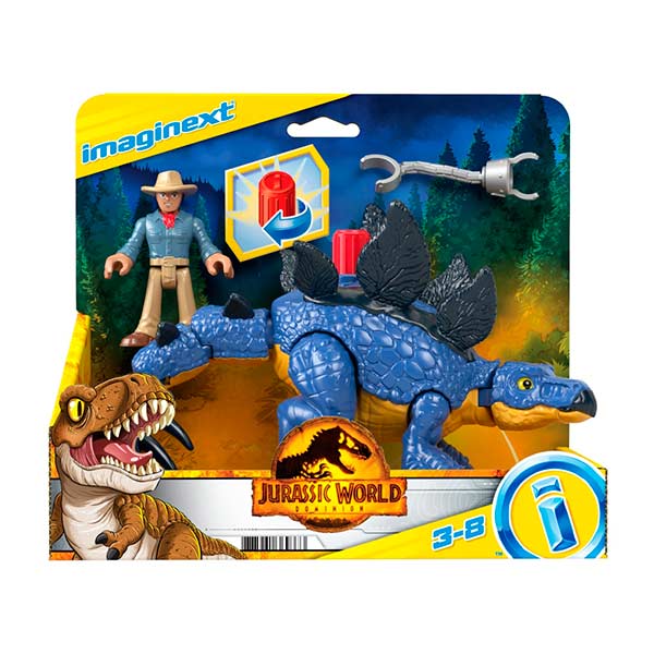 Imaginext Stegosaurus & Dr. Grant Jurassic World